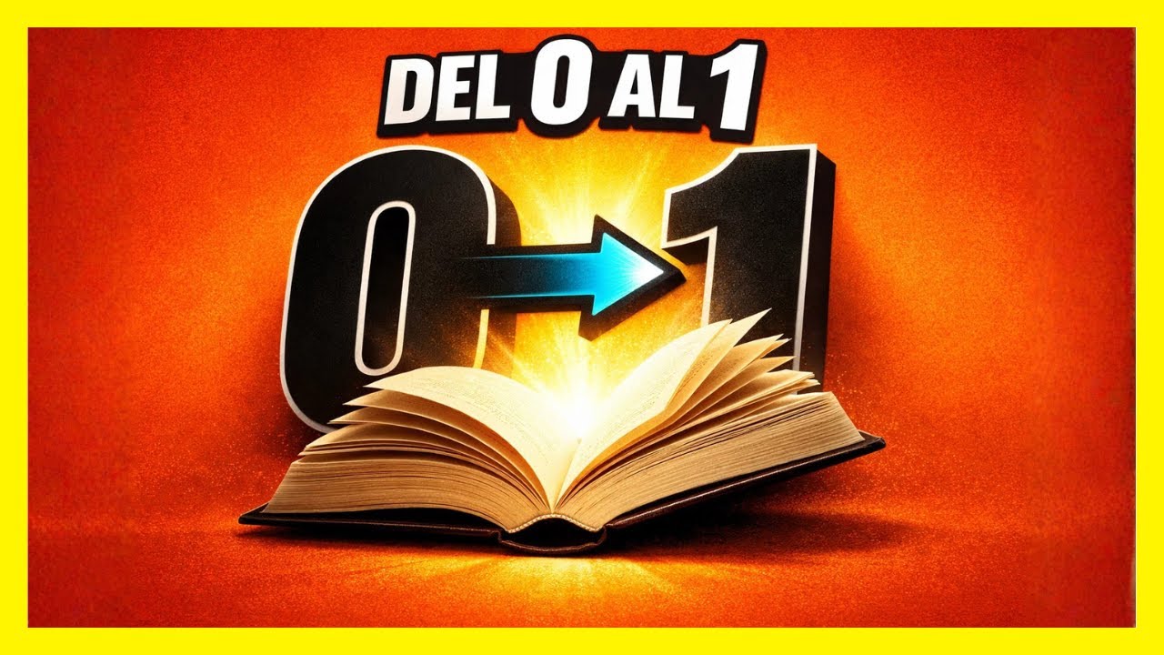 🔥 De Cero a Uno Resumen completo | No necesitas ser el mejor… necesitas ser ÚNICO