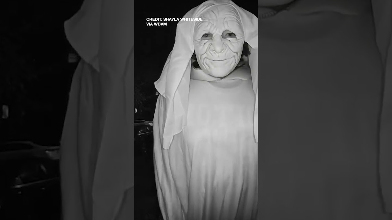 Trio wearing Halloween costumes caught on camera terrorizing family while attempting break-in
