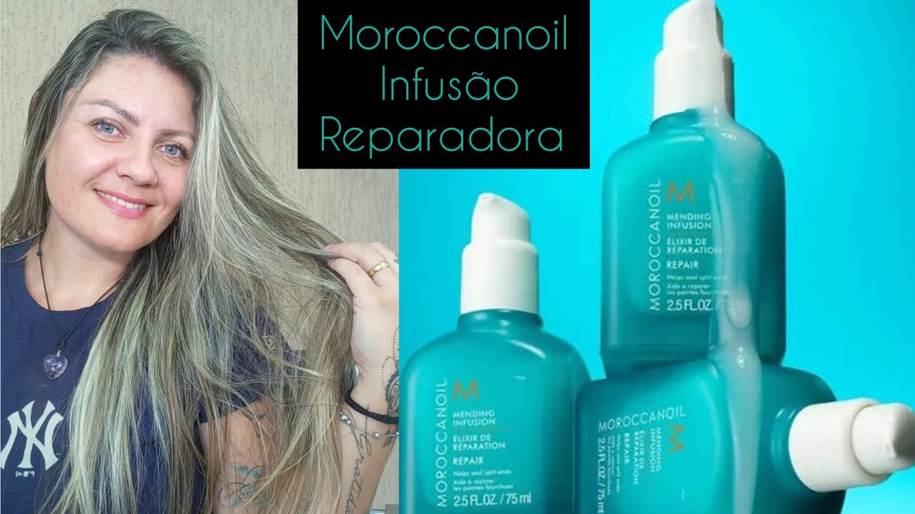 Moroccanoil Infusão Reparadora ♡Tratamento de alto nível p/ cabelos danificados#cabelo  #moroccanoil
