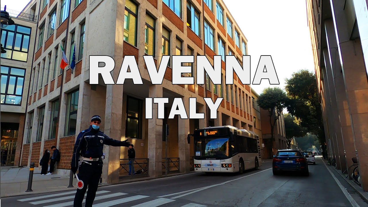 Ravenna, Italy - Driving Tour 4K