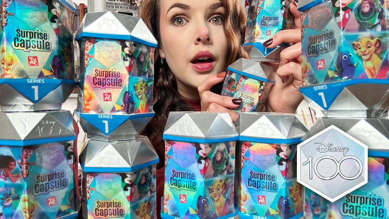 I BOUGHT 10 DISNEY 100 SURPRISE CAPSULES ✨