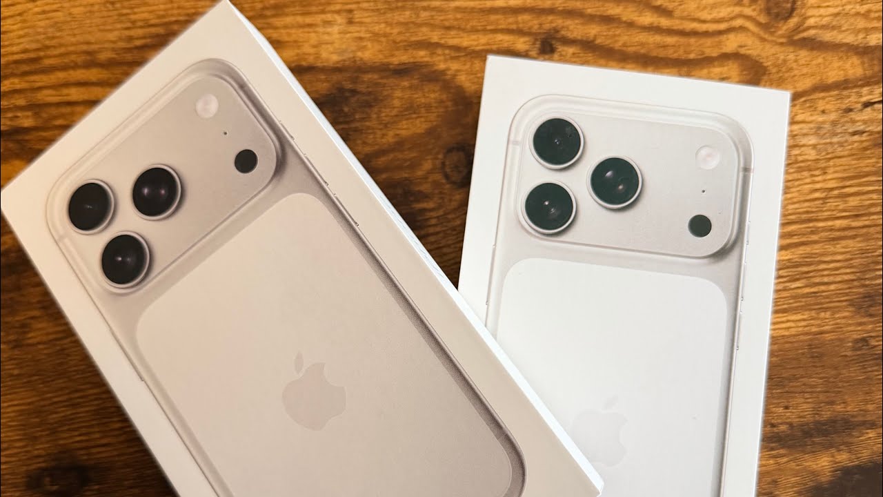 iPhone 17 Pro Silver Unboxing 
