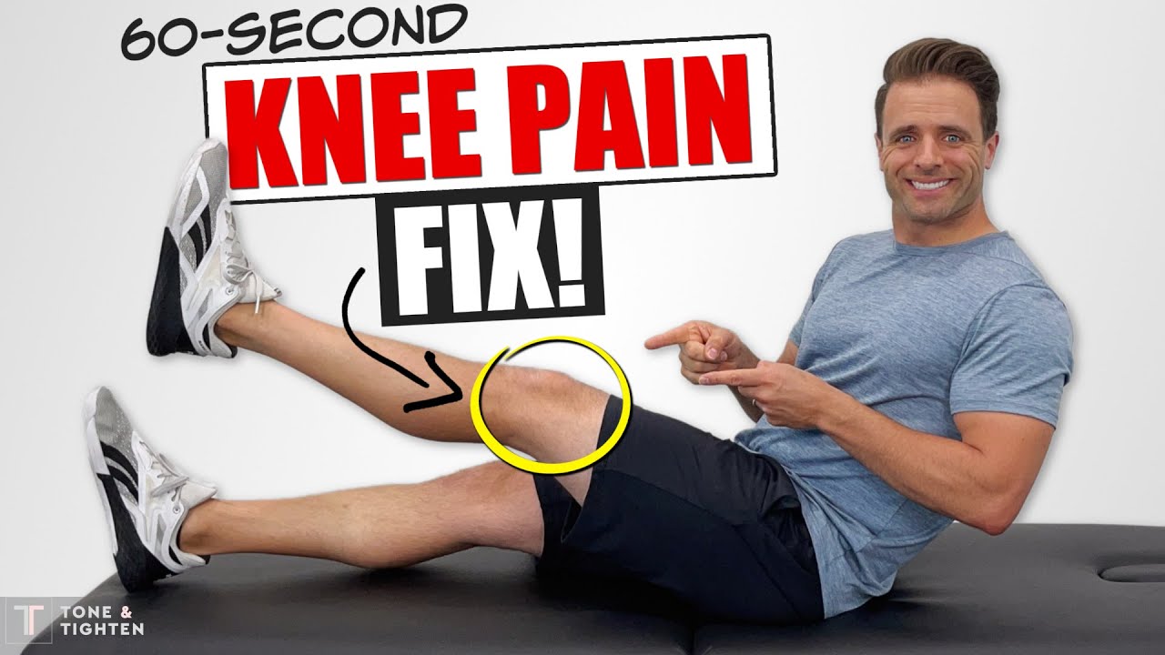 60-Second Exercises To Relieve Knee Pain And Stiffness