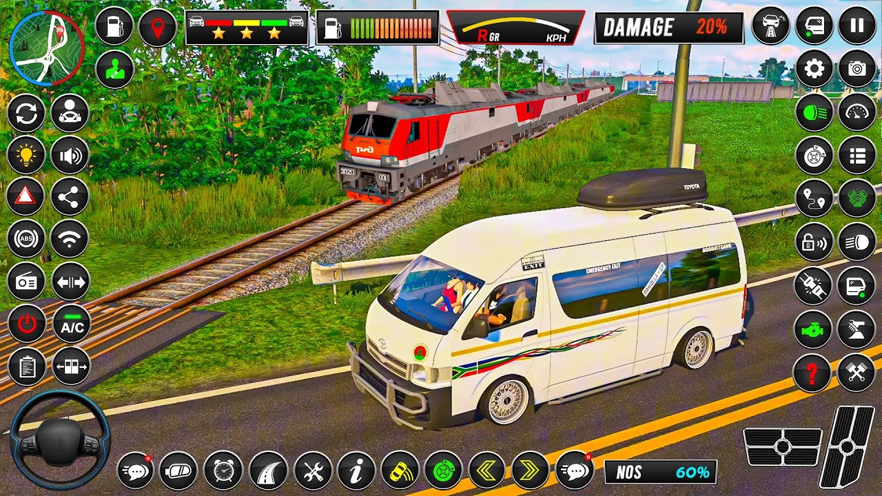 New 3D Van Simulator Driving Game 2025 | Van Simulator Game ZT Van Game | Public Transport