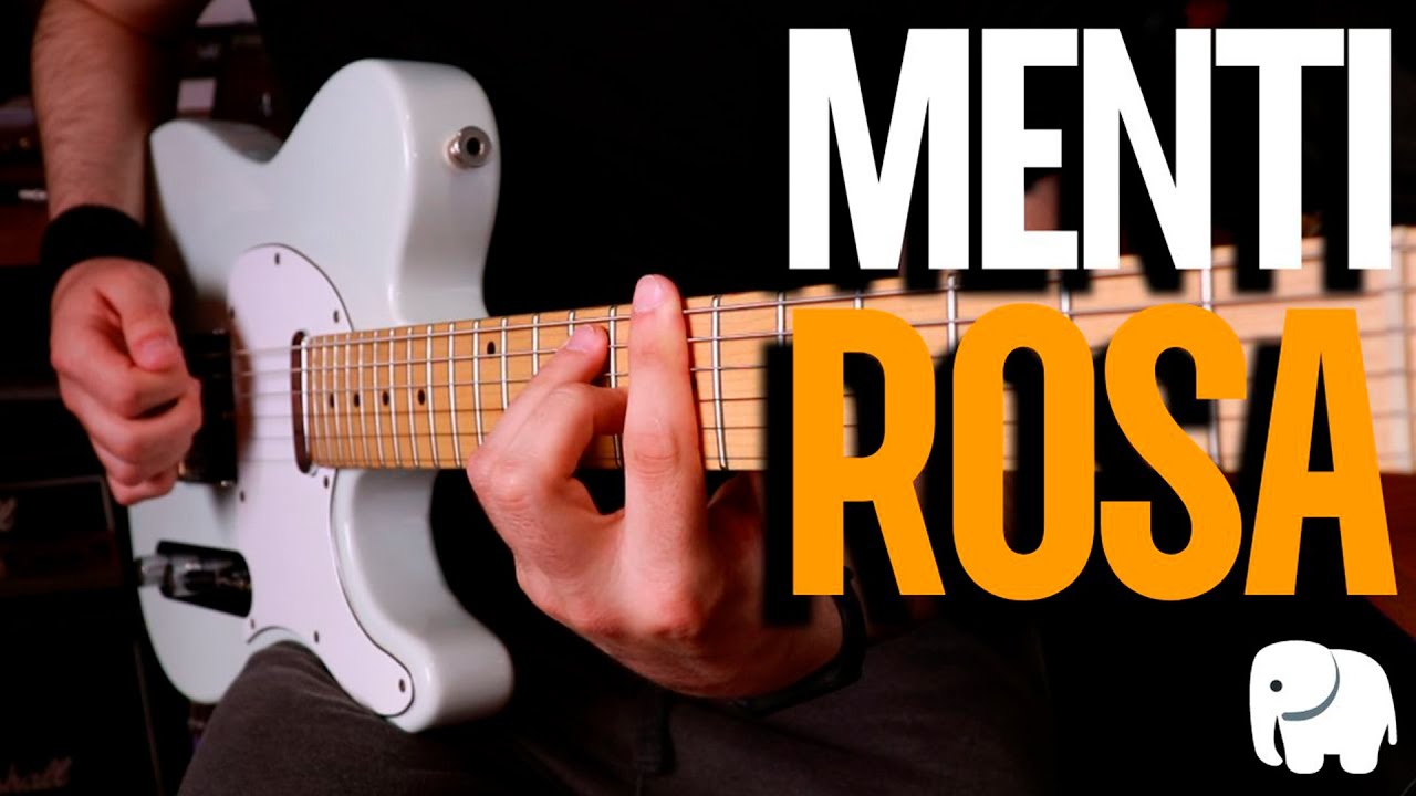 Elefante - Mentirosa ( Guitar Cover )