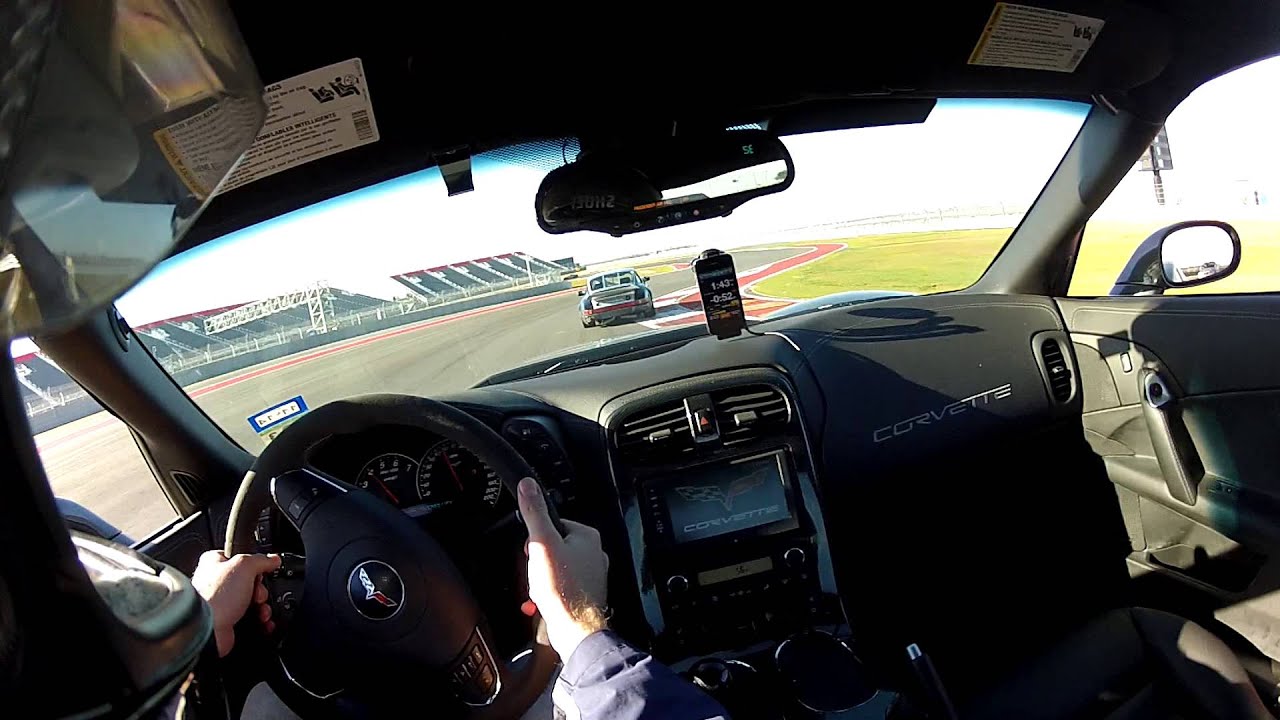 COTA full track session - 2010 Corvette ZR1
