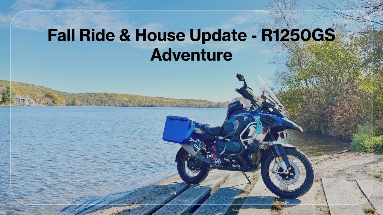 Мото-блог: осенние поездки и новости о приключениях BMW R1250GS