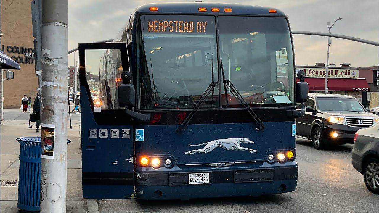 *[FULL BUS JOURNEY!]* Greyhound #3514 Faces HEAVY TRAFFIC While Heading to Hempstead!