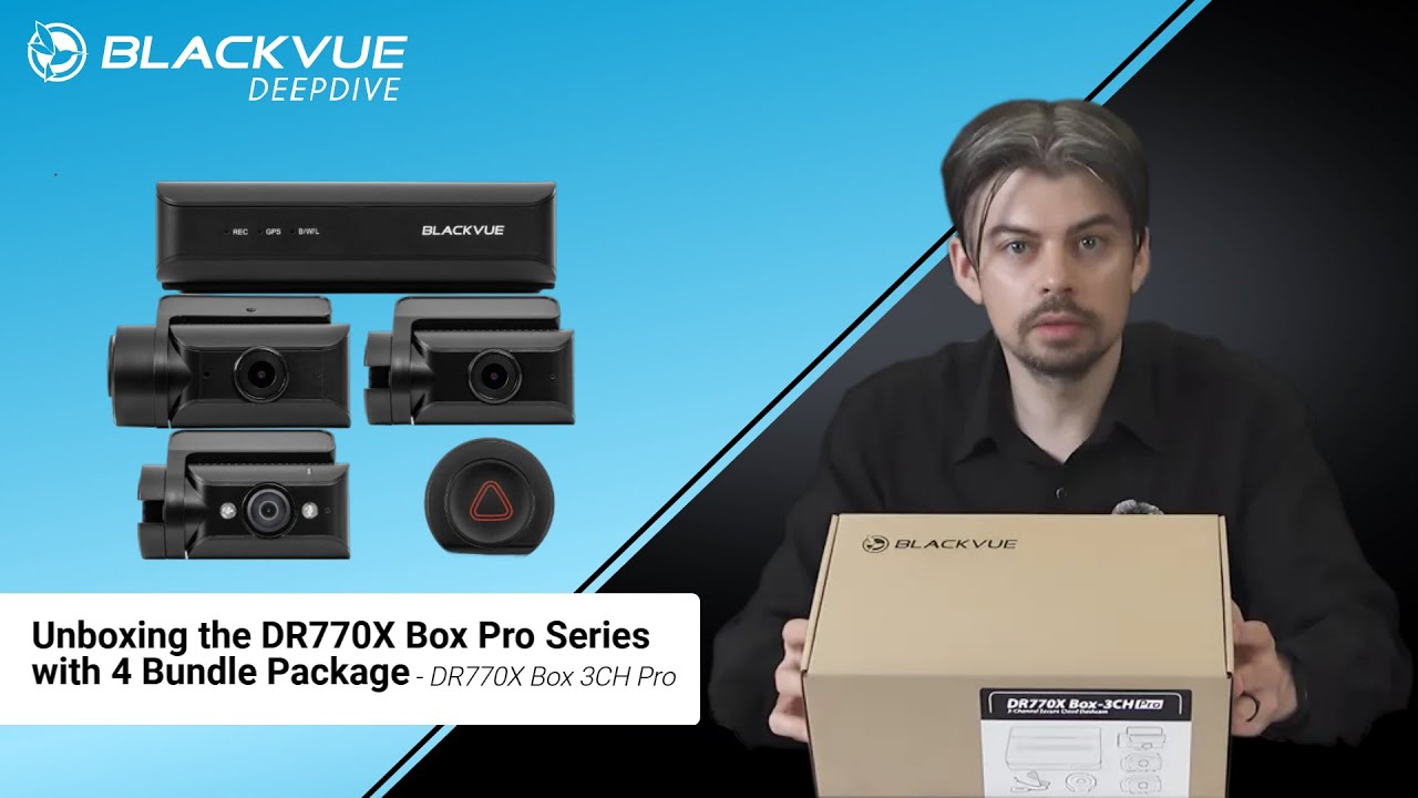 BlackVue DR770X Box Pro Unboxing
