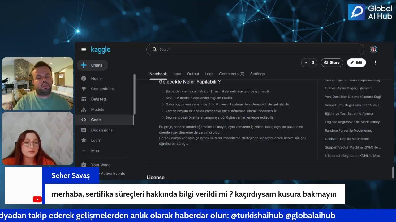 Akbank Makine Öğrenmesine Giriş Bootcamp: Yeni Nesil Proje Kampı | Proje Çözüm Webinarı