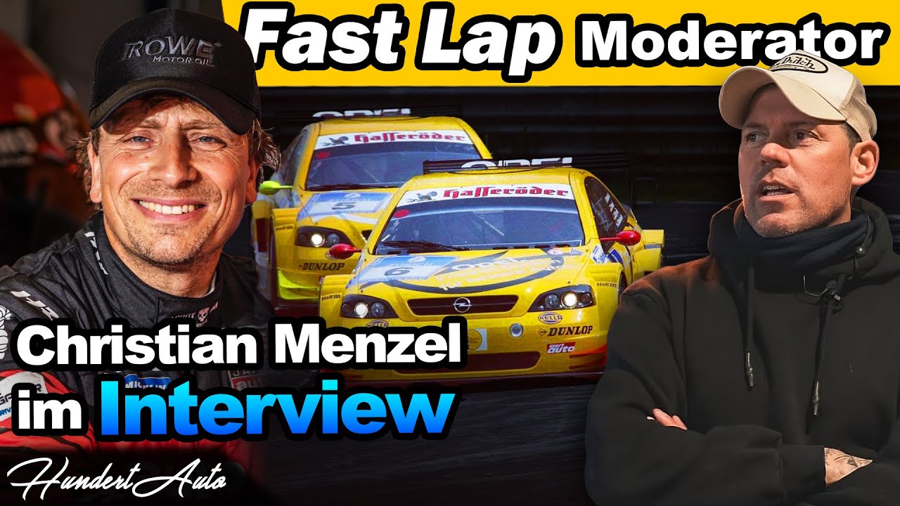Fast Lap Moderator Christian Menzel im HundertAuto