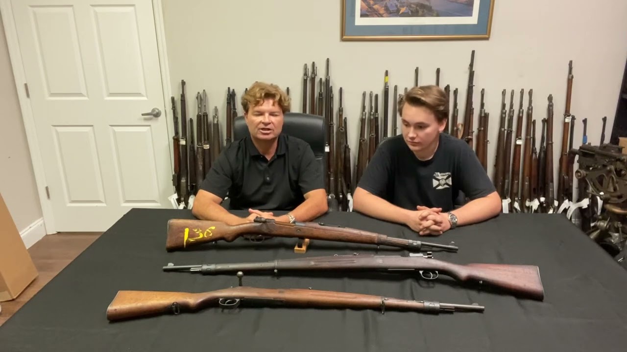 Detailed description of the FN Ethiopian contract Model 1924 rifle and the model 1930 carbine. Rare!