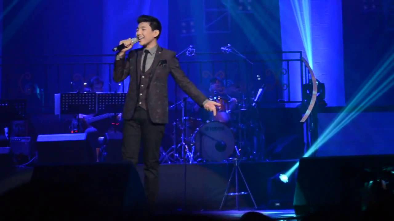 Darren Espanto at Kyla's Flying High Concert- The Christmas Song/ I Believe (11-20-2015)