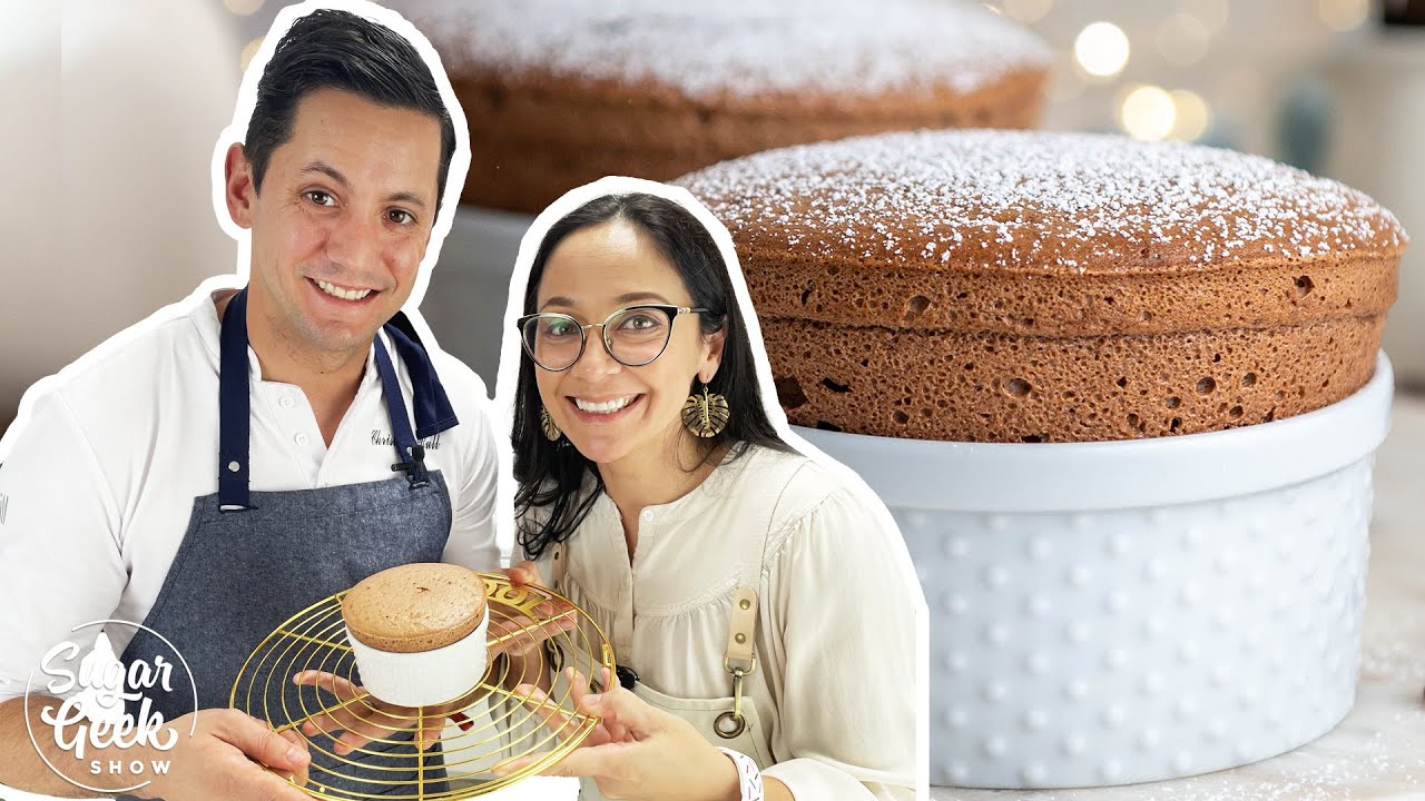 The Best Chocolate Soufflé Recipe with Vanilla Sauce