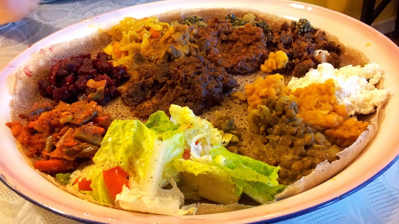 Let's Eat at an Ethiopian Restaurant