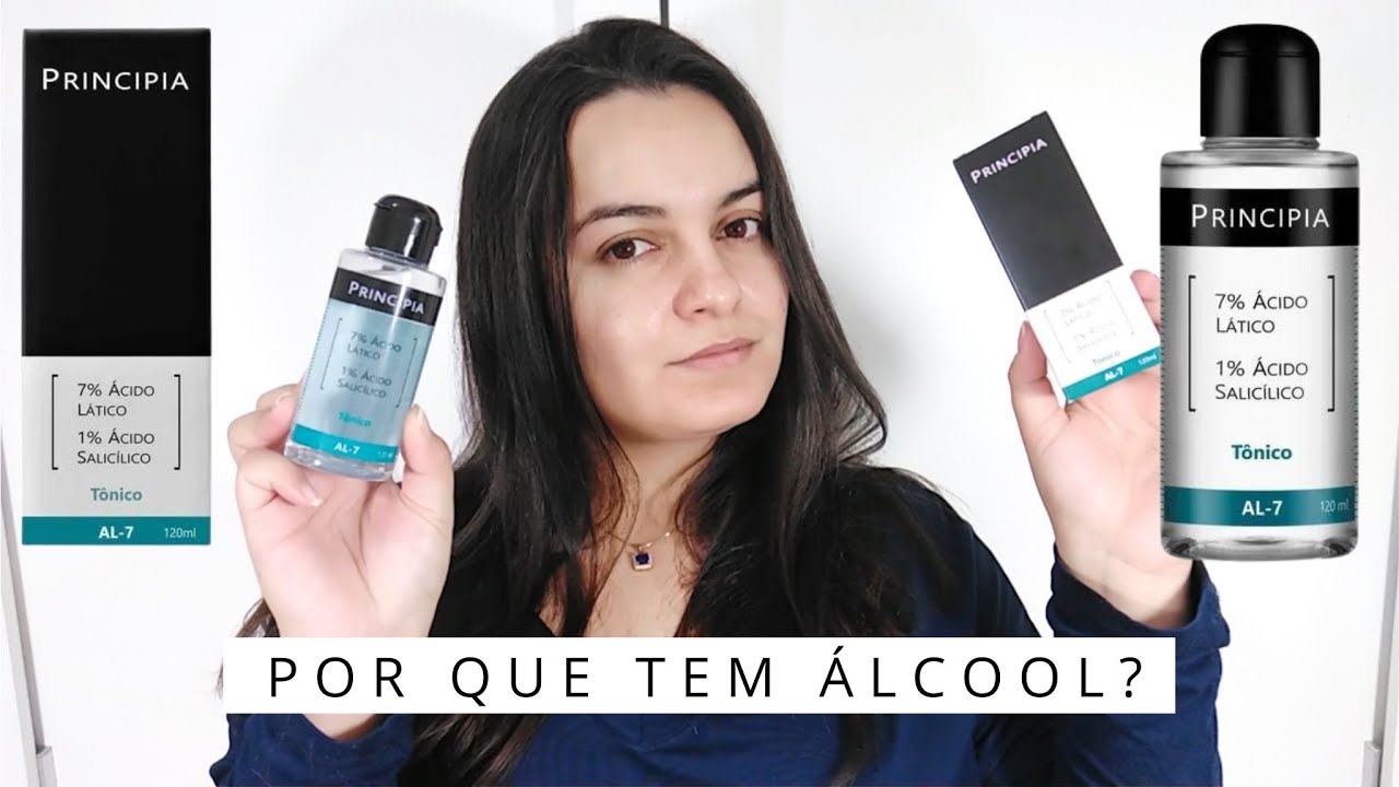Tônico Principia AL-7 com Ácido lático e ácido salicílico