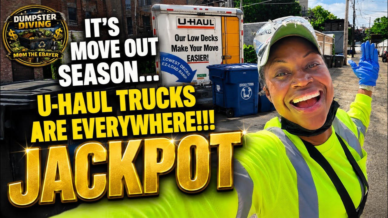 Dumpster Diving | MOVE OUT SEASON Is Here&hellip; I Hit the JACKPOT‼️💰🔥