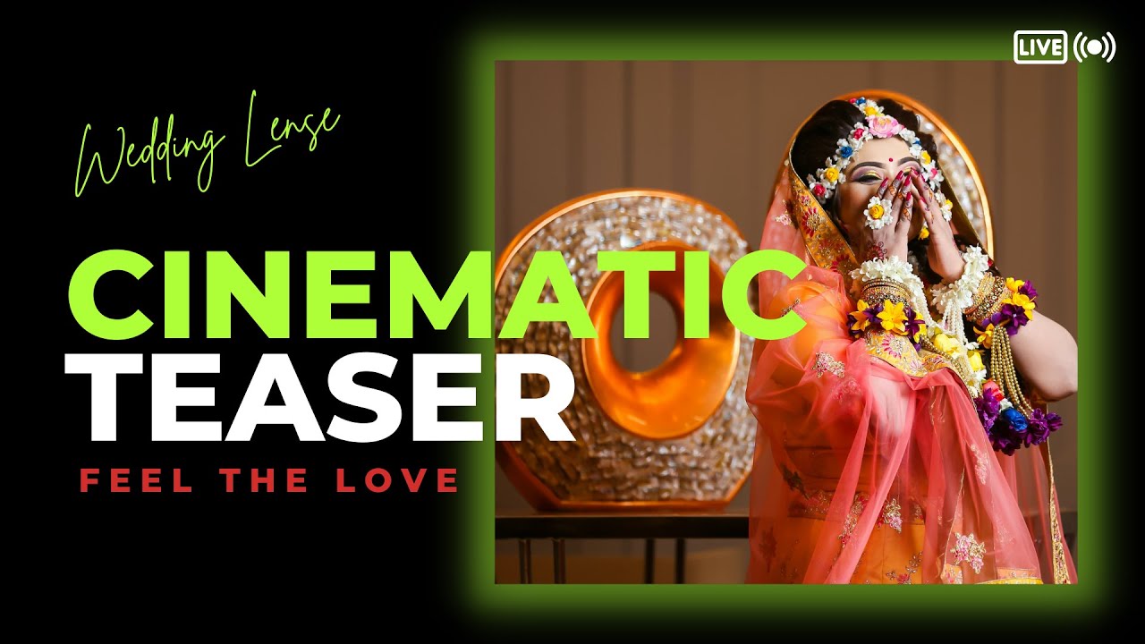 Wedding Teaser 2022 Hindi | Best Wedding Video Trailer | Wedding Lense