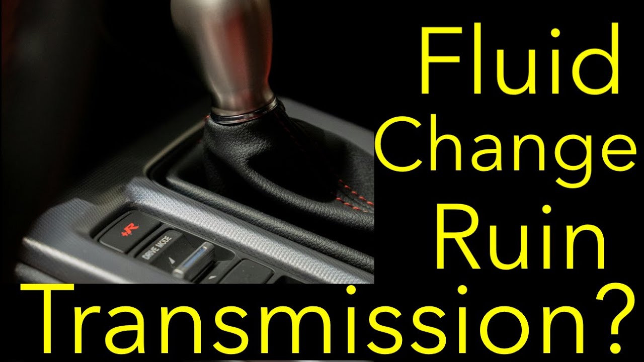 Will Changing your Transmission Fluid at High Mileage damage your vehicle?