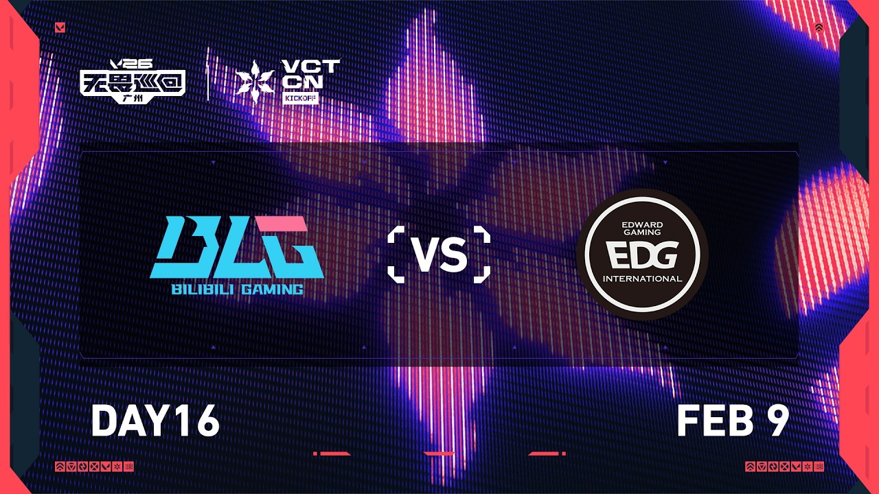 BLG vs EDG - Lower Bracket Finals - Day 16 - 2026 VCT CN Kickoff @ Guangzhou