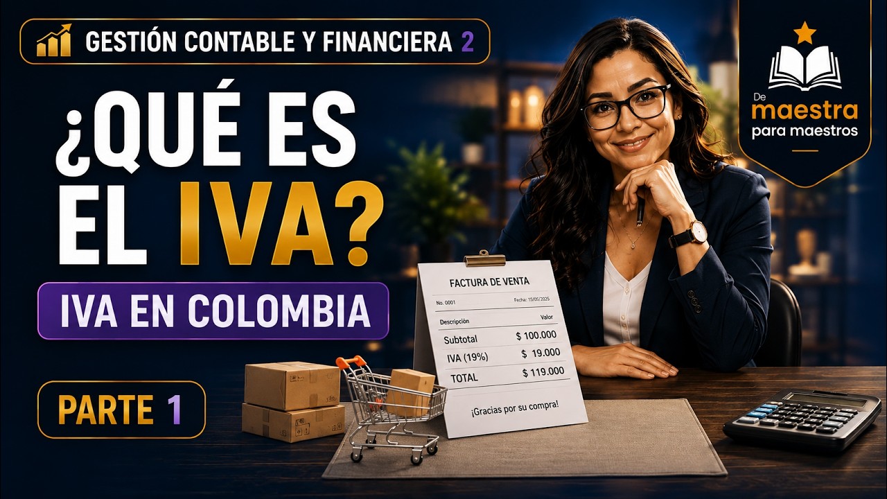 8. IVA en Colombia 2025. Qué es, elementos, quién declara y bienes gravados, exentos y excluidos