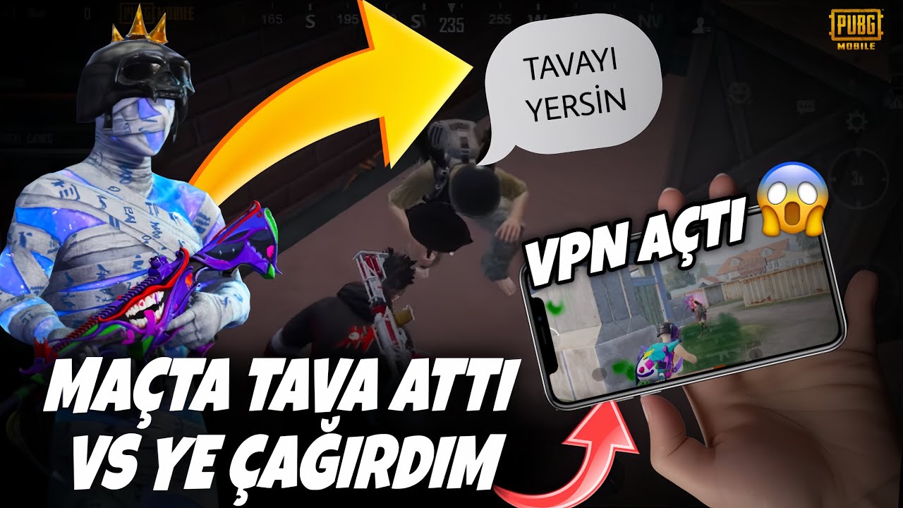 ZİRVE SAVAŞINDA TAVA ATTI!! VS’YE ÇAĞIRDIM VPN AÇTI🤬