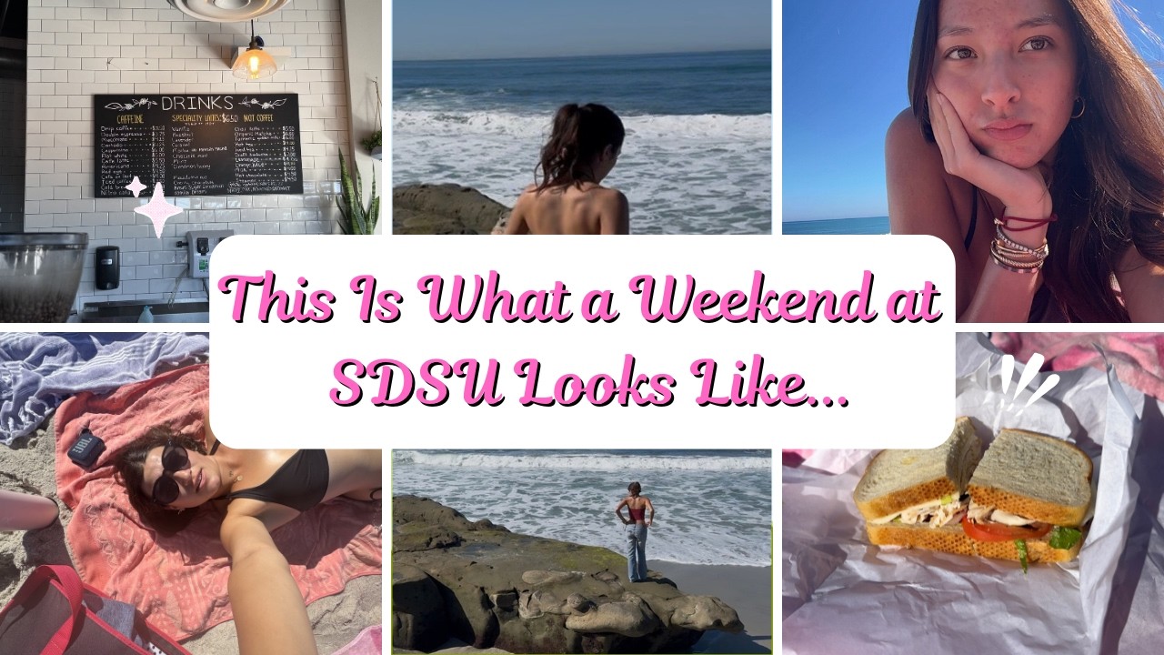 What a REAL Weekend at ✨SDSU✨ is Actually Like