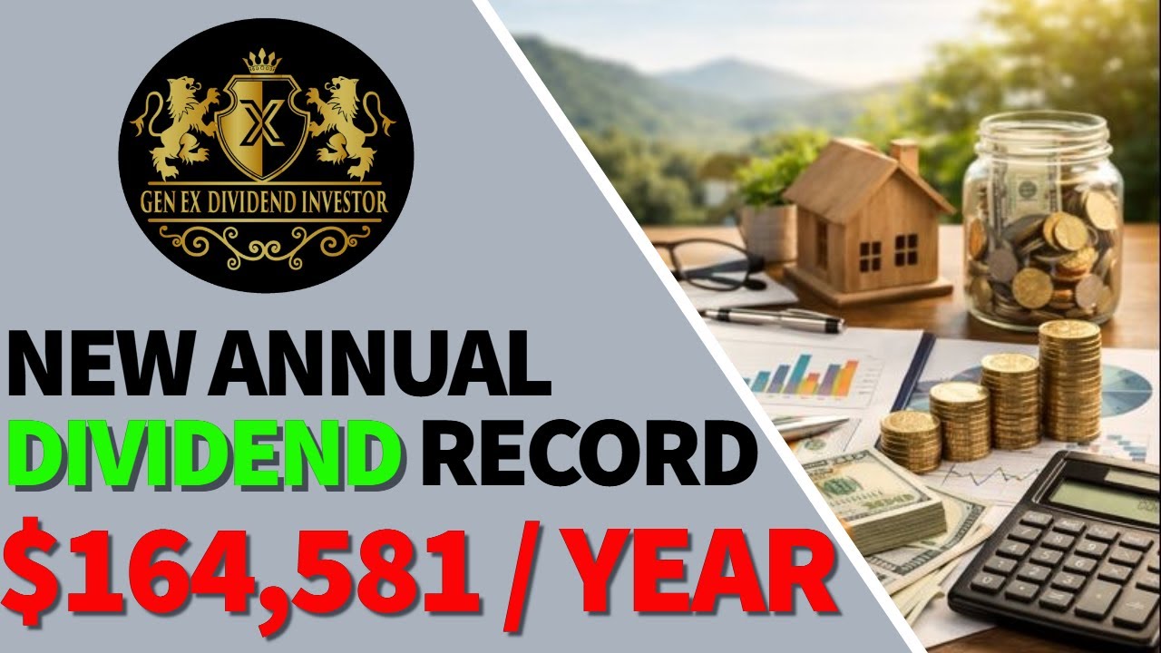 New Annual Dividend Record $164,581 / Year!