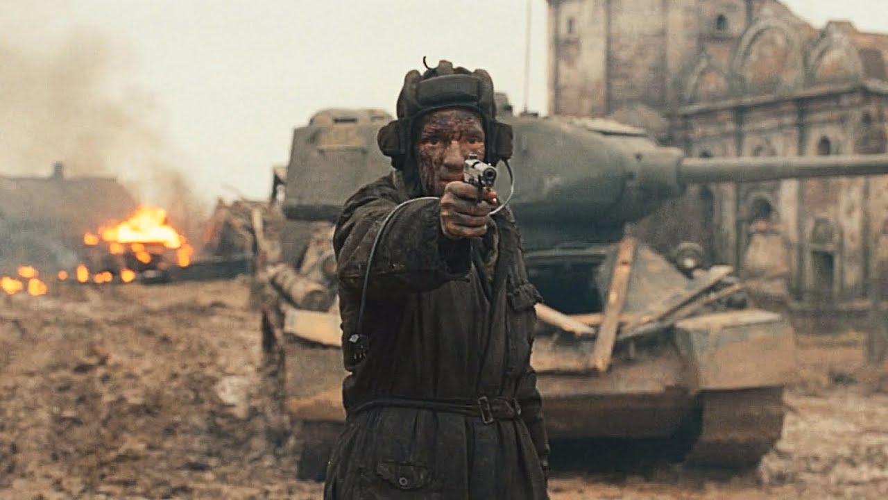 A Russian Soldier With Super Healing Powers Single-Handedly Destroys All The German Tanks !!
