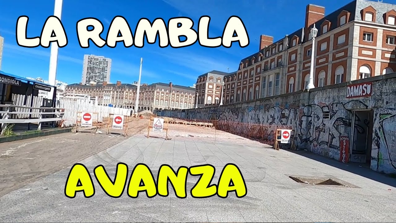 El progreso de la Rambla Mar del Plata