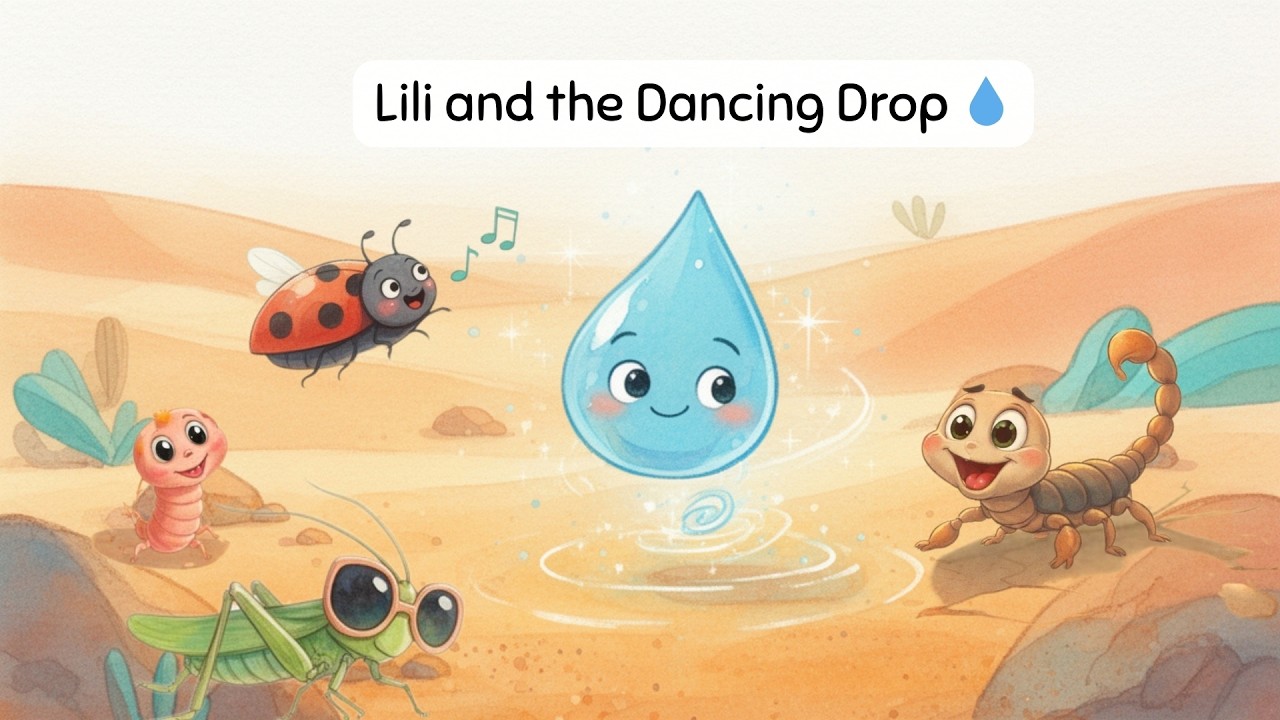 Part 2: The Dancing Drop Appears 💧✨ | Lili’s Adventure Continues