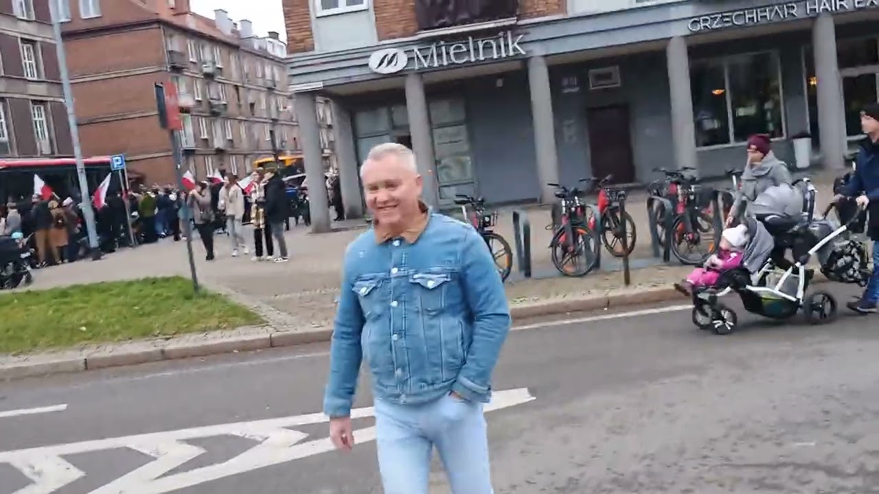Marsz Niepodleglosci 2025 Gdańsk 🇵🇱 Reakcja Na Przemowę Tuska 😂 