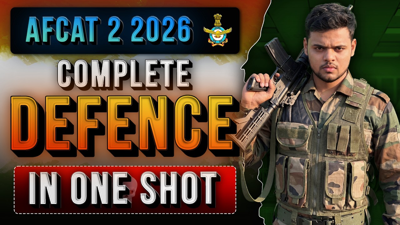 Defence GK 2026 || AFCAT Defence GK 2026 || AFCAT 2 2026 Static GK || AFCAT Static GK.