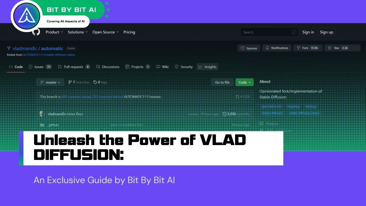 🚀 Unleash the Power of VLAD DIFFUSION: An Exclusive Guide by Bit By Bit AI 🚀