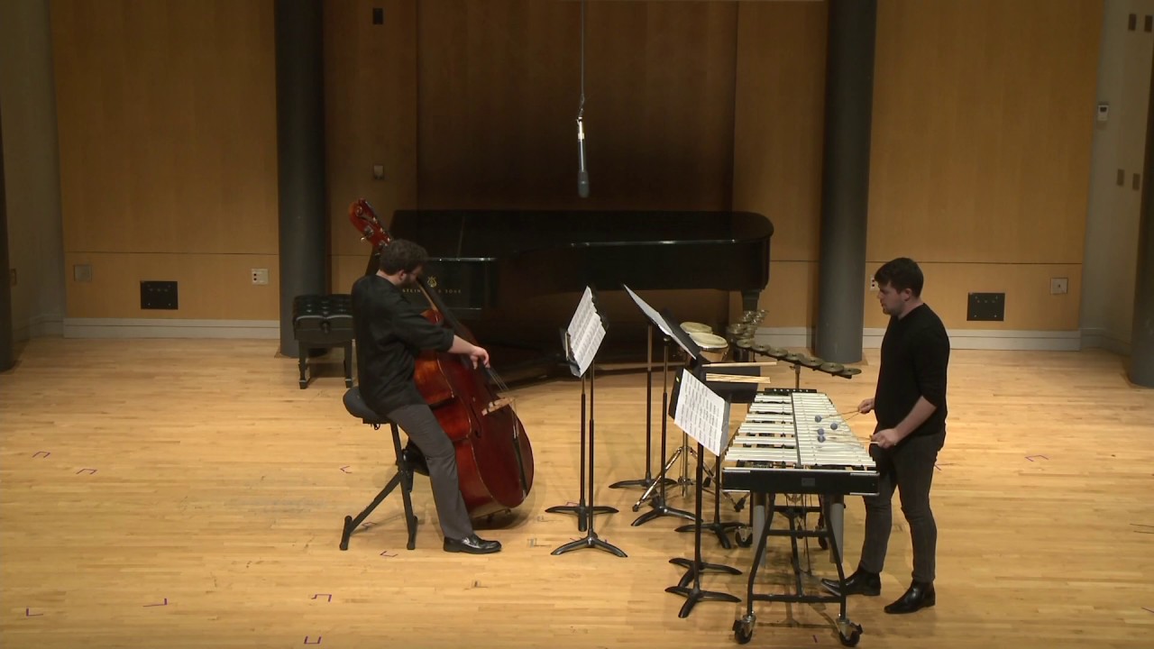 Vinetz: Three Miniatures for Double Bass and Percussion