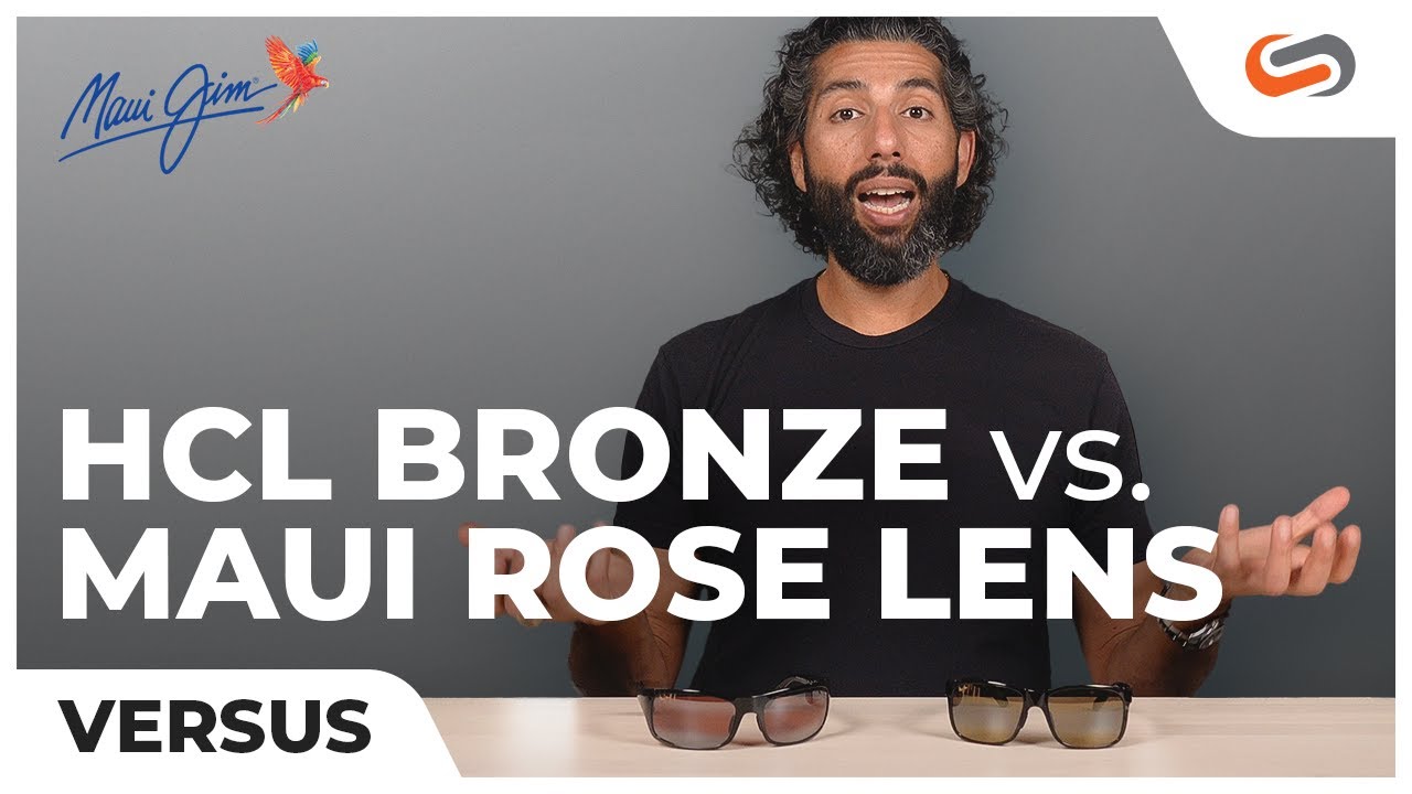 Maui Jim HCL Bronze vs Maui Rose Lens Review