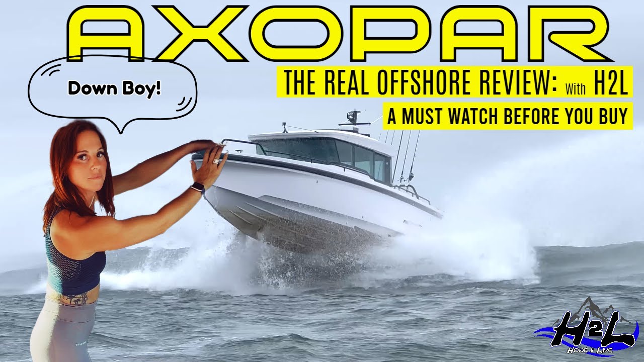 AXOPAR 37 XC 1st TRUE Offshore Full Review - How does Axopar handle rough seas?! by Howe2Live 2022