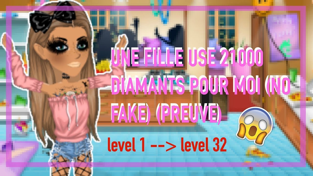 [MSP] UNE FILLE USE 21000 DIAMANTS POUR MOI [PREUVE, NO FAKE] + J'AI MON MAC