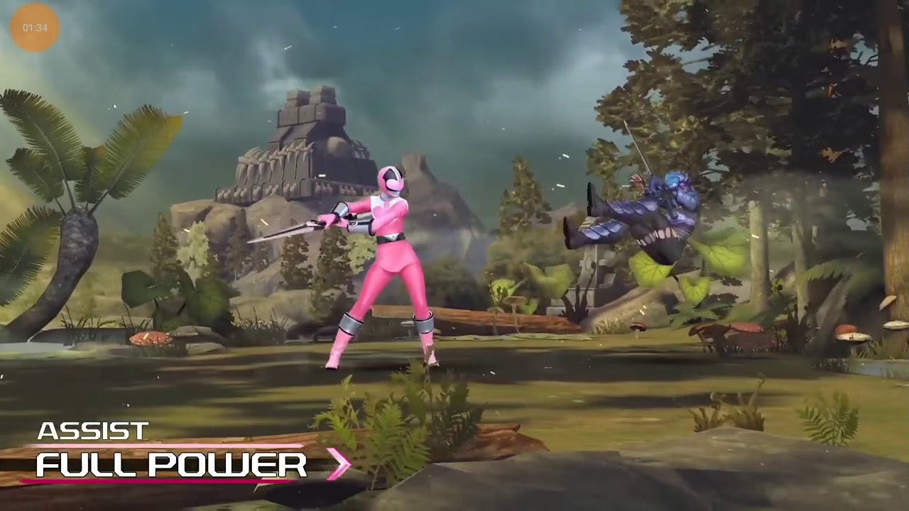 Power Rangers Legacy Wars Jen Scott/Pink Time Force Ranger Reaction