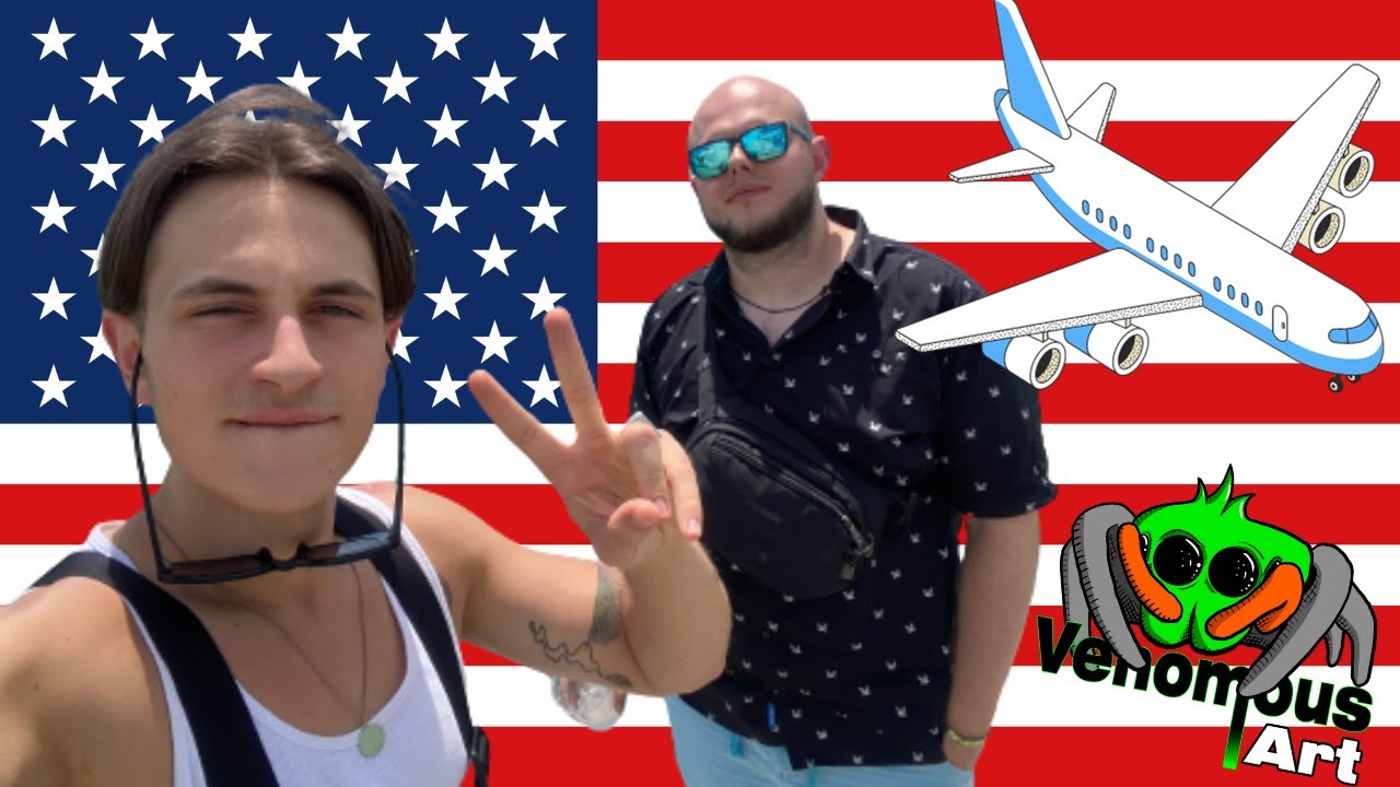 POLECIAŁEM Z VENOMOUS ART DO USA! 🇺🇸🐊 CZ.1/3
