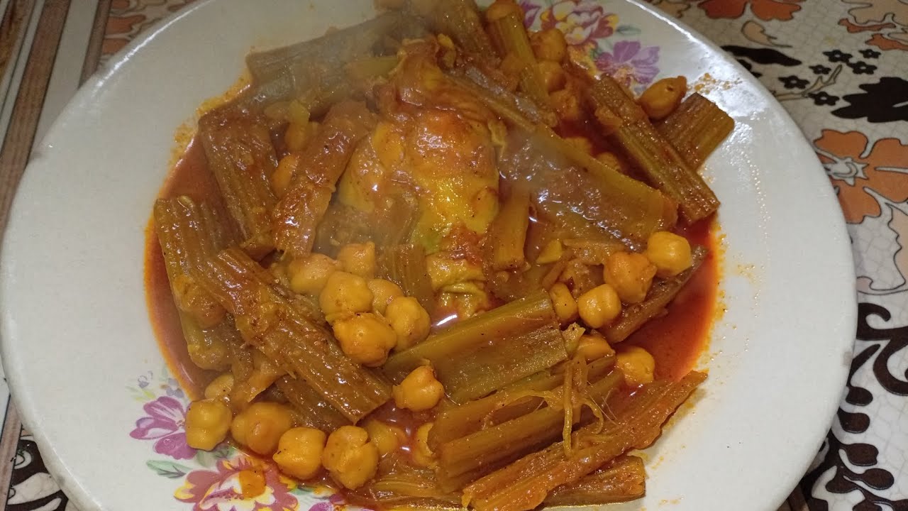 وصفة الخرشف والحمص😋👌