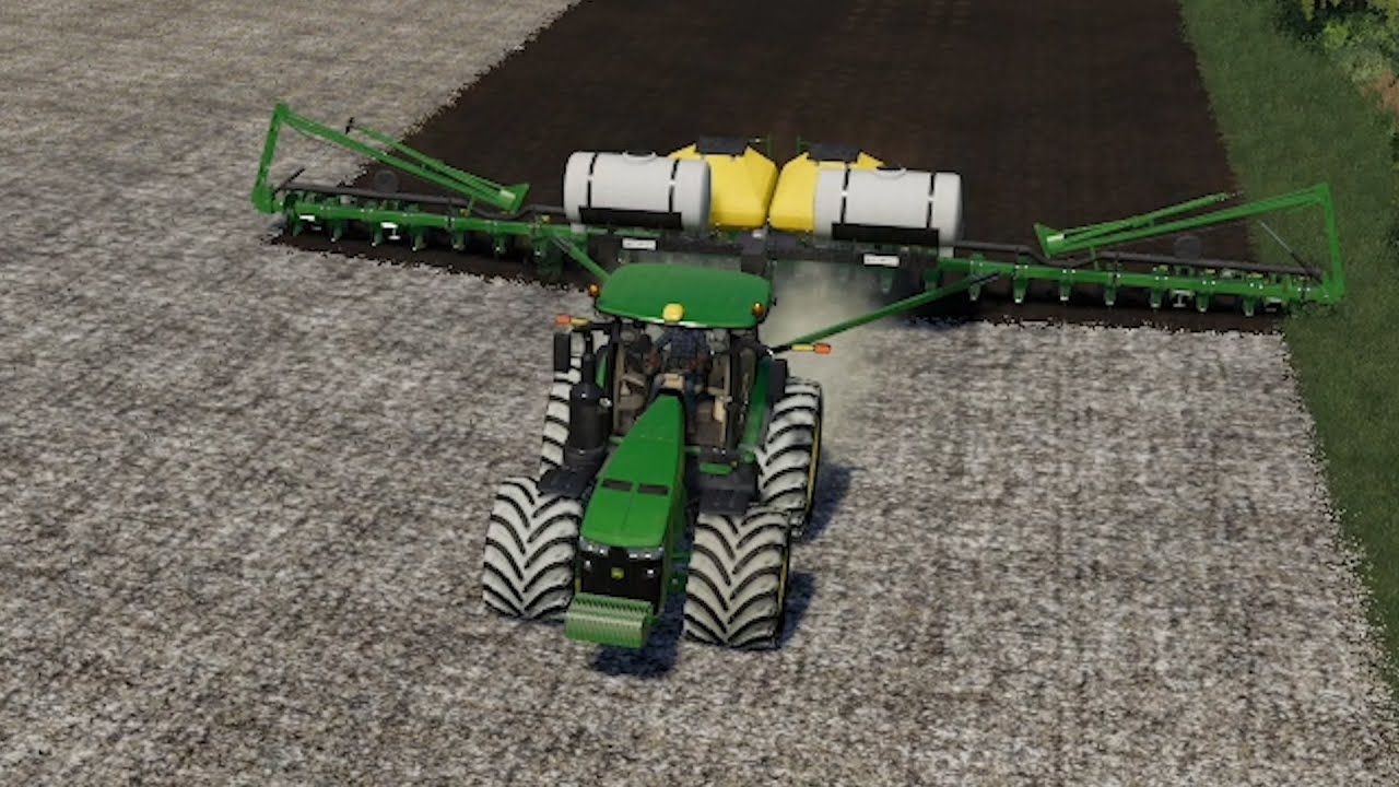 Farmersburg Ep#4 | Planting, Spraying, Harvest | FS19 Timelapse | Farming Simulator 19 Timelapse