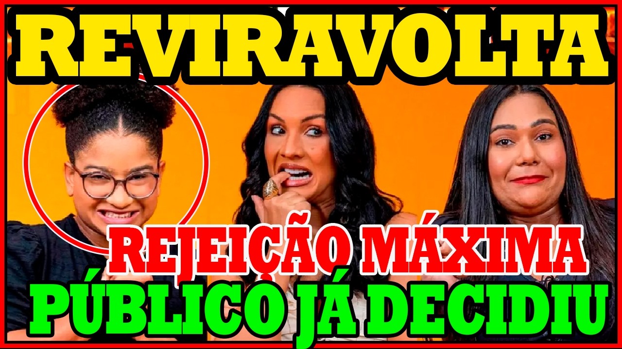 BBB 2026: REVIRAVOLTA!ENQUETE ATUALIZADA aponta QUEM SAI DO BBB26 PARED&Atilde;O CHAIANE, MAXIANE OU MILENA