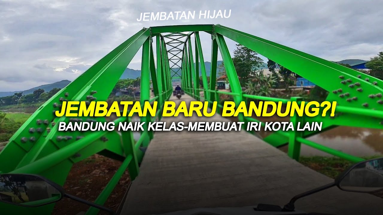 🚨JEMBATAN BARU INI BIKIN HEBOH! Warga kaget lihat keindahanya