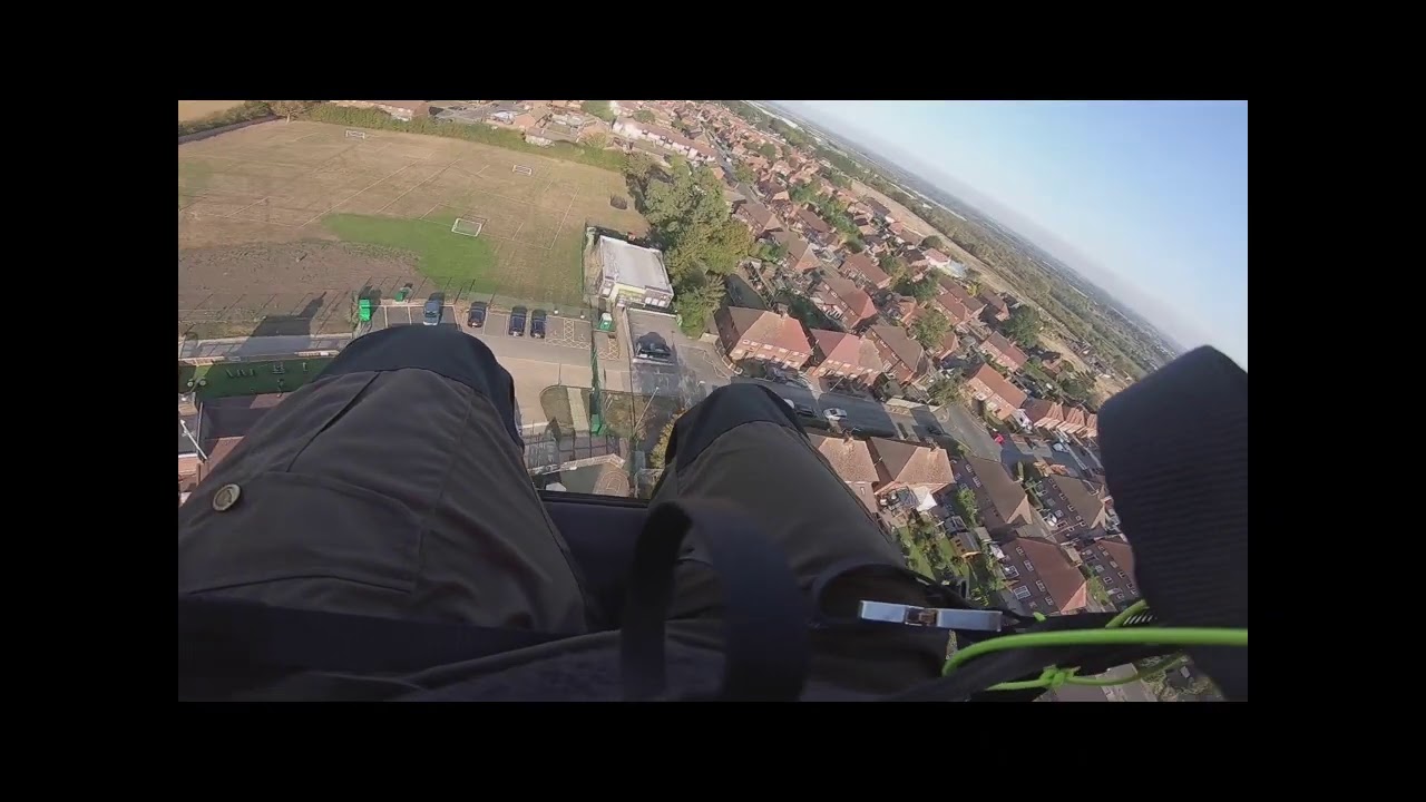 2nd Paramotor Flight - Hersden and Upstreet, Kent