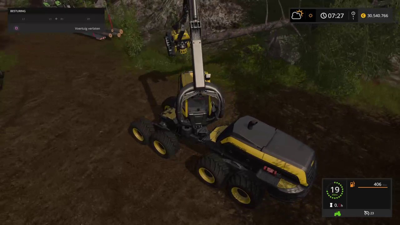 Farming simulator 17 bos bouw