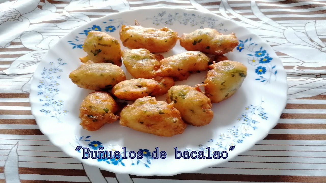 Buñuelos de bacalao