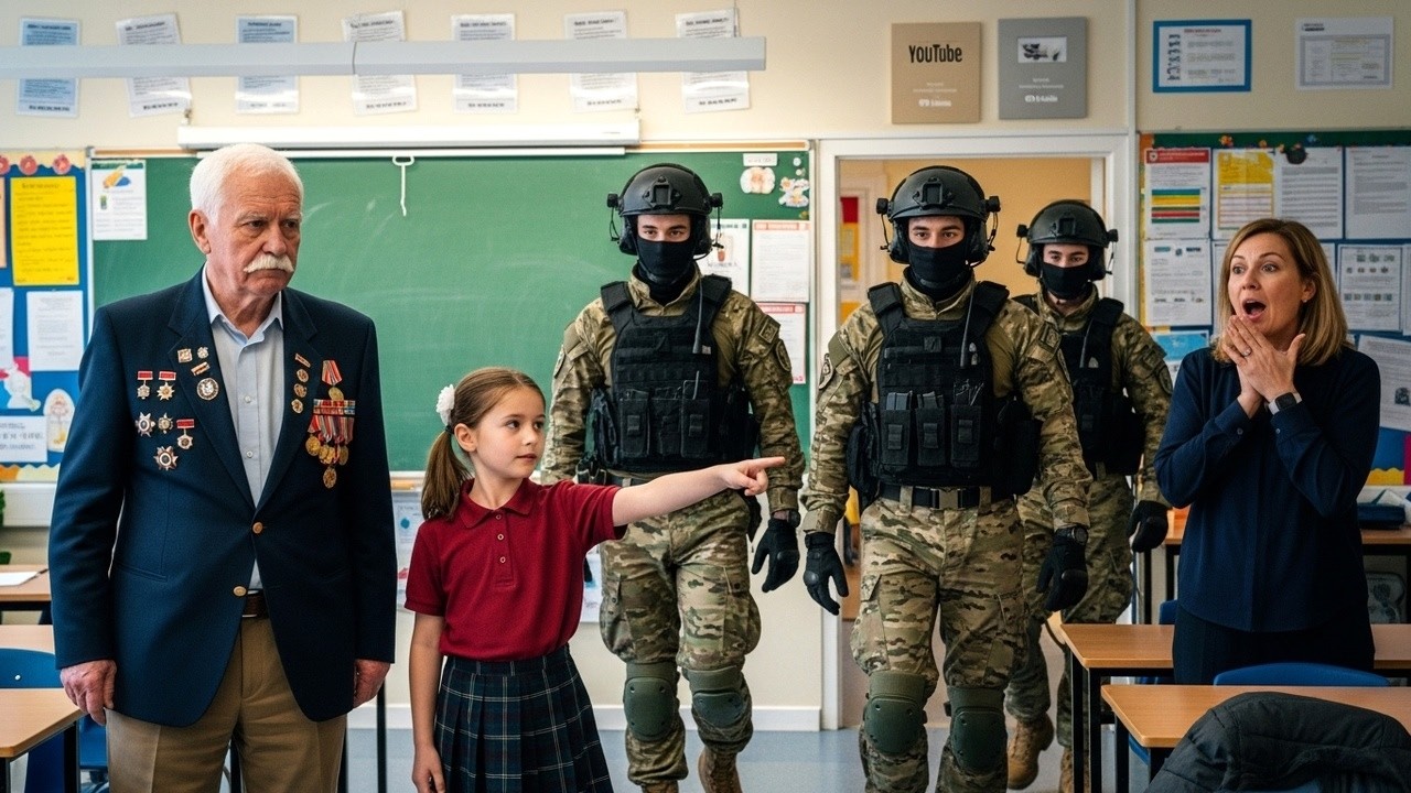 Wyśmiali dziewczynę, że dziadek był legendą SEAL – zatrzymali się, gdy pojawiła się jednostka