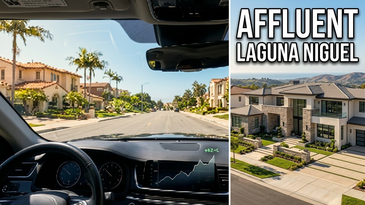 Affluent Laguna Niguel California Driving Tour | Exclusive Neighborhoods in 4K