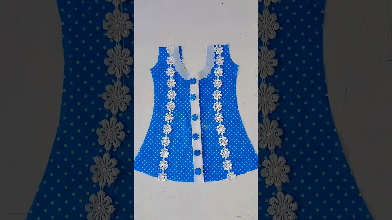 Baby frock cutting ✂️